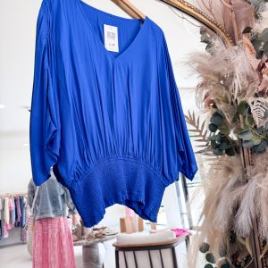 Sheela Blouse - Royal Blue