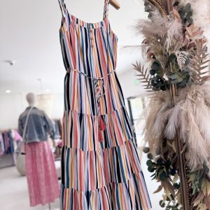 Addison Midi Dress - Cream