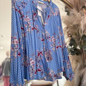 Tanya Blouse - Blue